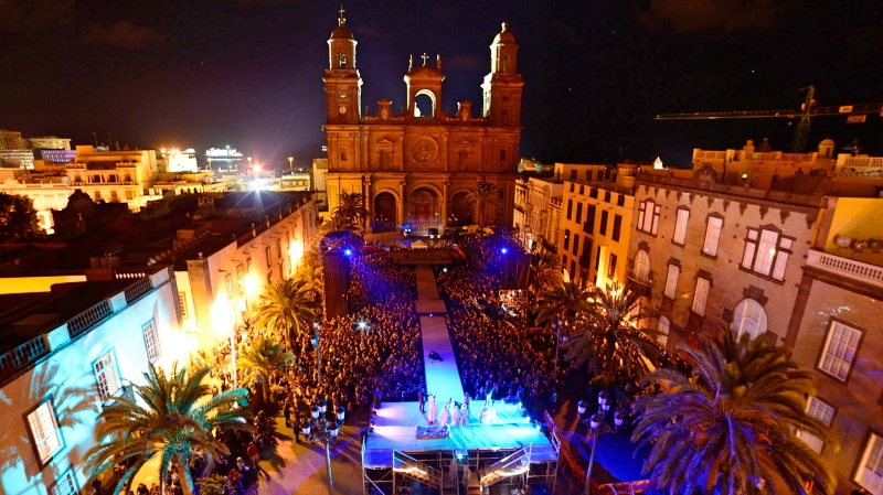 Plaza de Santa Ana y Catedral en Vegueta